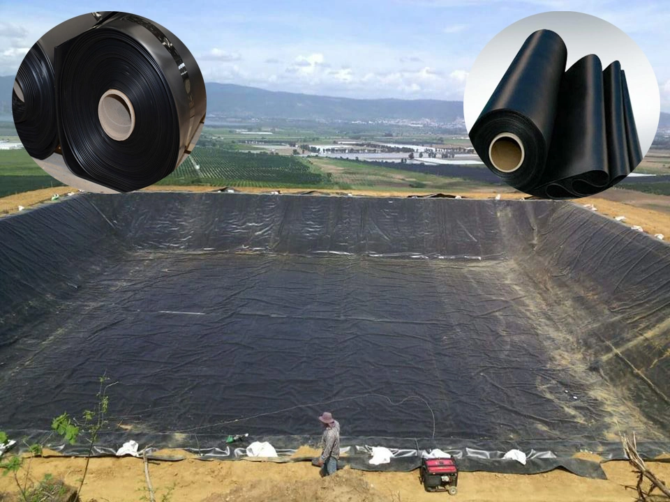 0.75mm LDPE Geomembran Astar Karides Geomembran Havuz Astarı 1