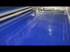 Madencilik yığınları sızdırma yastıkları ve atık barajları için mavi HDPE jeomembran