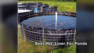 Karides Balık Beslemesi İçin Pürüzsüz Yüzey PVC Geomembran Astar Kalınlığı 0.2 ~ 3mm