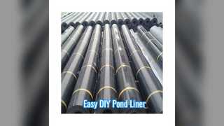 Kolay DIY LDPE Geomembran Gölet Astarı Kurulumu