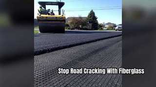 Fiberglas Geogrid Yol Güçlendirme Çözümü