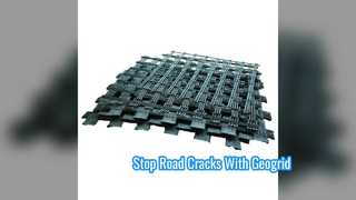 Fiberglas Geogrid 100kn Yol Güçlendirme Çözümü