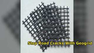 Fiberglas Geogrid Yol Güçlendirme Çözümü