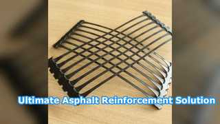 HASSAN Tek Eksenli Geogrid Yüksek Mukavemetli Asfalt Güçlendirme