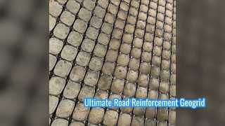 Yol Güçlendirme İçin Yüksek Mukavemetli Tek Eksenli Geogrid