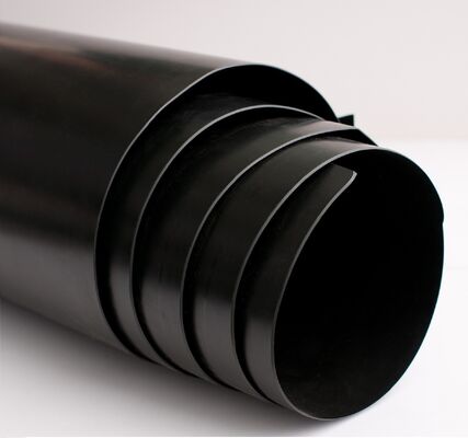 0.5mm HDPE Geomembran Pürüzsüz Yüksek Çekme Dayanımlı Su Geçirmez Baraj ve Rezervuar Kaplaması