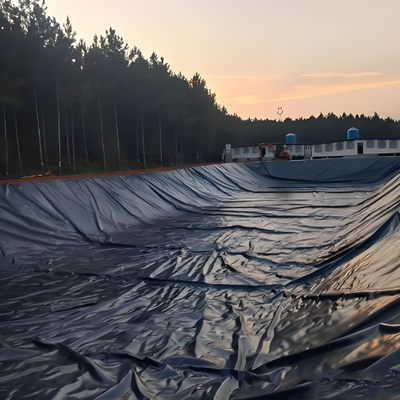 Yeraltı Tutma Depolaması için Yağmur Suyu Hasat Sarnıcı HDPE Geomembran Astarı