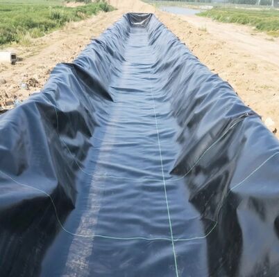 Su Koruma Kanalları İçin Sulama Kanalı Astarı HDPE Geomembran Astarı
