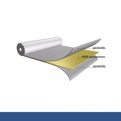 0.75 1.5mm 3mm Pürüzsüz Kompozit Geomembran HDPE Liner Rulo Tünel Depolama