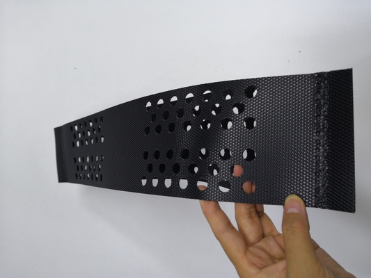 Siyah Rampa Yol İnşaatı Çakıl HDPE Geocell Stabilize