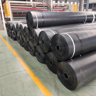 Yüksek Çekme Dayanımı HDPE Geomembran ≥15MPa Yırtılma Dayanımı ≥25KN/m