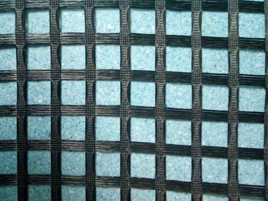 Çimento Kaplama Zemin Stabilizasyon Filesi Fiberglas Geogrid Alkali Dirençli