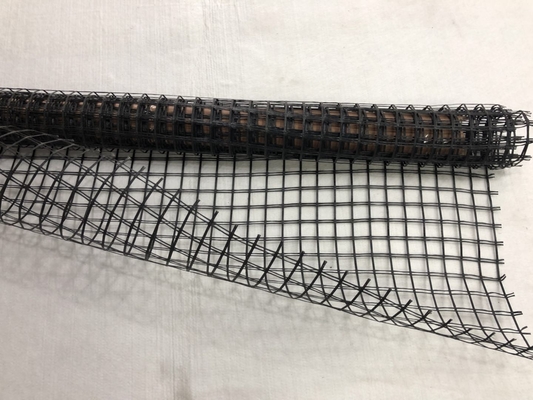 Demiryolu 200m Alkali Dirençli PP Bazalt Fiber Geogrid