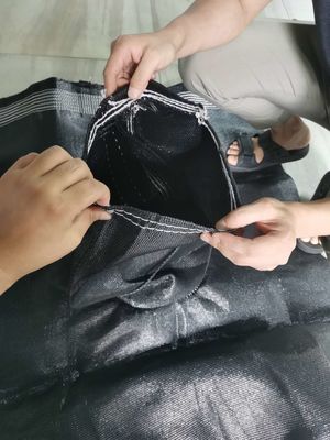 Üretim ve işleme tesislerinde toz toplayıcıların çalışmasını geliştirmek için tasarlanmış geotekstilden düz yüzeyli filtre torbaları