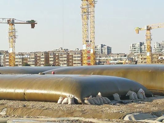 Siyah KUM Jeotekstil Susuzlaştırma Tüpleri Kum Dolgulu Keson Dolgu Alanı İyileştirme Yüksek Sıcaklık Direnci ve Performans Sunar
