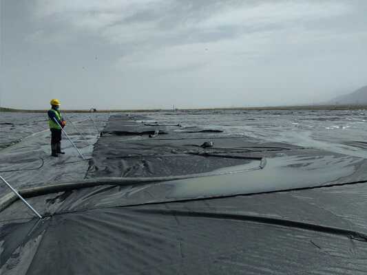 1.8m Yükseklik Jeotekstil Drenaj Tüpleri, 12.6m Çevre ve 200 200kn Çekme Dayanımı ile Su Giderme İçin Tasarlanmıştır