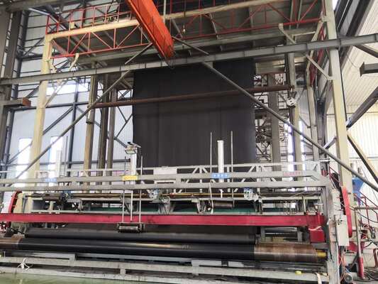 Çekme Dayanımı ≥15MPa HDPE Jeomembran Liner Genişlik 1 ila 12 Metre Oksijen İndeksi ≥30 Yüzde Dayanıklı Su Geçirmez Membran