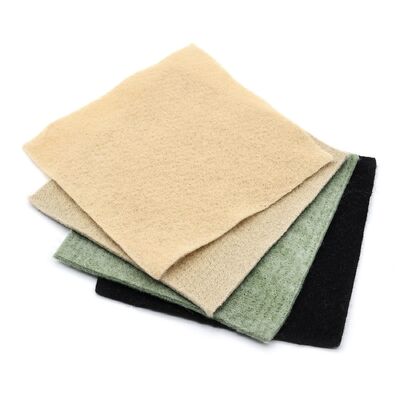 PET/PP Staple/Kısım Fiber İğne Pencerelenmiş Geotekstil, Geçici Erişim Yolları Istikrarı için Dokunulmamış