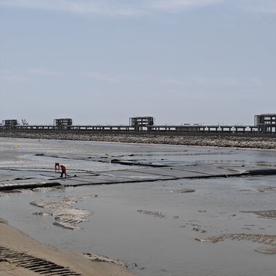 Belediye çamur arıtma projeleri için yüksek geçirgenlikli jeotekstil su çekme boruları