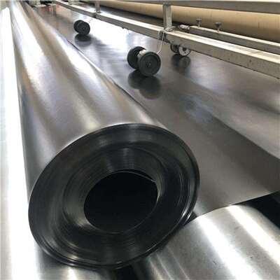 Gölet Kaplama, Düzenli Depolama, Madencilik, Su Rezervuar Kaplaması için Sızdırmaz Su Geçirmez Pürüzsüz Dokulu HDPE Jeomembran