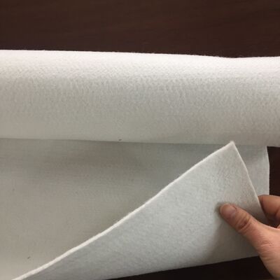 200g 250g İğne Dövülmüş Polyester Nonwoven Geotekstil İstinat Duvar Drenajı İçin