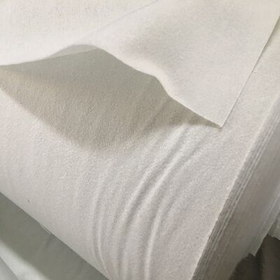200g 250g İğne Dövülmüş Polyester Nonwoven Geotekstil İstinat Duvar Drenajı İçin