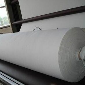 200g 250g İğne Dövülmüş Polyester Nonwoven Geotekstil İstinat Duvar Drenajı İçin