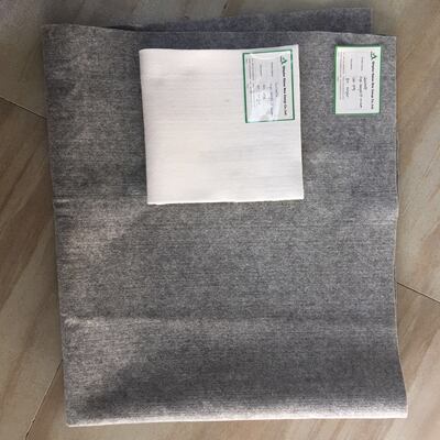 200g 250g İğne Dövülmüş Polyester Nonwoven Geotekstil İstinat Duvar Drenajı İçin