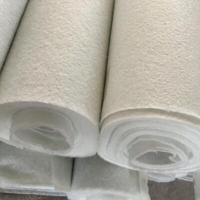 Yüksek Mukavemetli PET Kısa Elyaf İğne Delikli Dokumasız Geotekstil