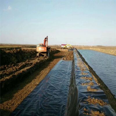 Gölet Tarımsal Sulama Rezervuarları İçin Balıklara Dayanıklı HDPE Geomembran Astar