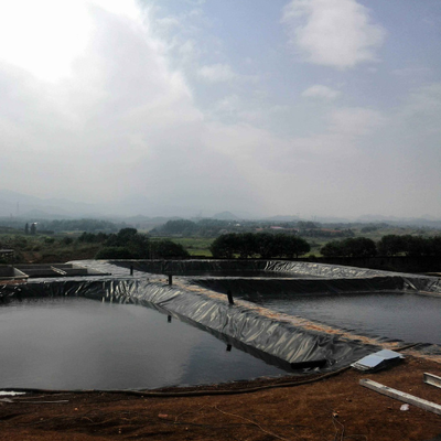 Endüstriyel Kimyasal ve Atık Su Lagünleri İçin Suya Dayanıklı Bariyer HDPE Geomembran Astar