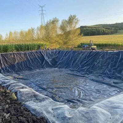 Yeraltı Tutma Depolaması için Yağmur Suyu Hasat Sarnıcı HDPE Geomembran Astarı