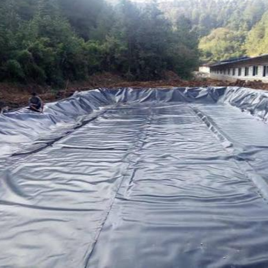 Yeraltı Tutma Depolaması için Yağmur Suyu Hasat Sarnıcı HDPE Geomembran Astarı
