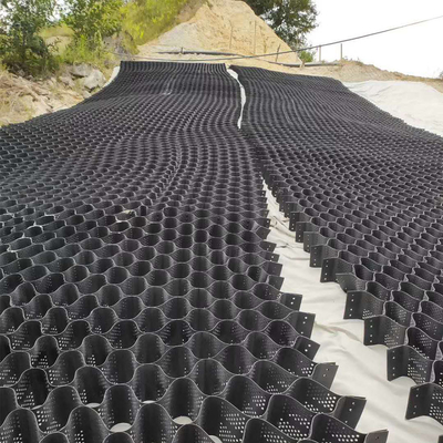 Driveway HDPE Geocell Zemin Izgarası Finişer Zemin Stabilizasyonu Geocell İstinat Duvarları