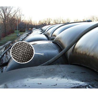Kara Kum Jeotekstil Su Çöpleri Kum Doldurulmuş Cofferdam Geri Kazanma ve Toprak Geri Kazanma Uygulamaları için Esas