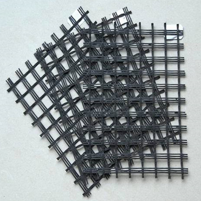 Demiryolu 200m Alkaliye Dayanıklı ISO9001 PP Bazalt Fiber Geogrid