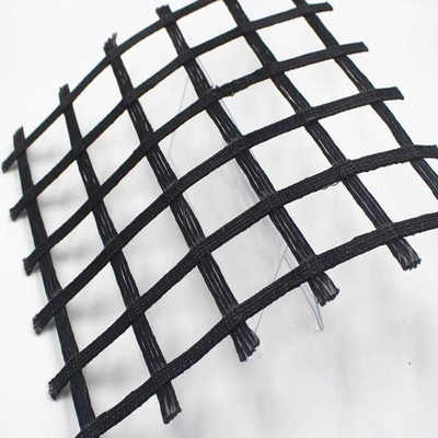 Demiryolu 200m Alkaliye Dayanıklı ISO9001 PP Bazalt Fiber Geogrid