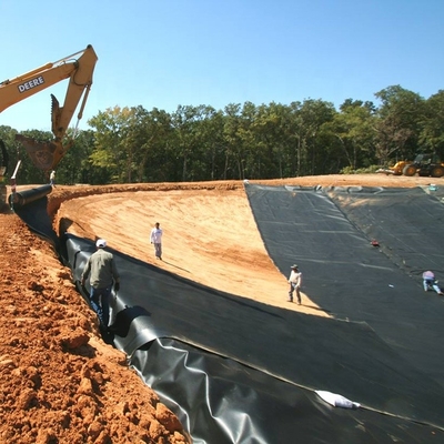 Karides Karides Çiftliği PVC Geomembran Levha 100m Uzun 3mm Pürüzsüz Yüzey