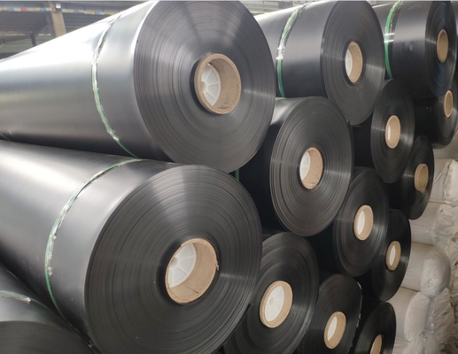 Siyah Yaşlanma Karşıtı EPDM PVC Geomembran Astar 1mm Balık Göleti Astarı