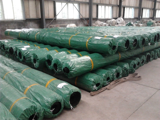 1.5mm 2mm Plastik PVC Geomembran Film ISO9001 Balık Çiftliği Depolama Alanı