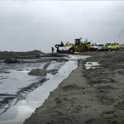Susuzlaştırma Jeotekstil Tüp Geobag PP PET Geotube Silt Filtre Kum Filtresi Kıyı Berm için