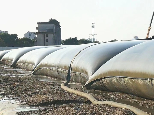 Susuzlaştırma Jeotekstil Tüp Geobag PP PET Geotube Silt Filtre Kum Filtresi Kıyı Berm için