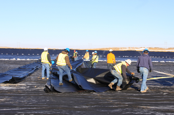 Yeraltı Suya Dayanıklı HDPE Depolama Astarı Geomembran 4mm