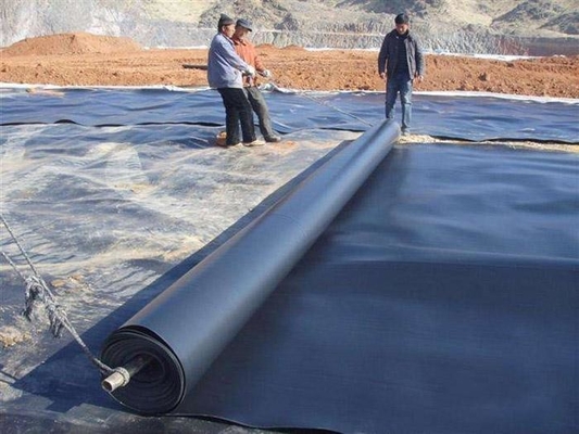 0.5mm Geçirimsiz Geomembran Liner Yüksek Yoğunluklu Polietilen