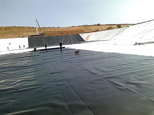 0.1-3.0mm Kalınlığı Hidrostatik Basınç Direnci ≥1.0Mpa ile Geomembran