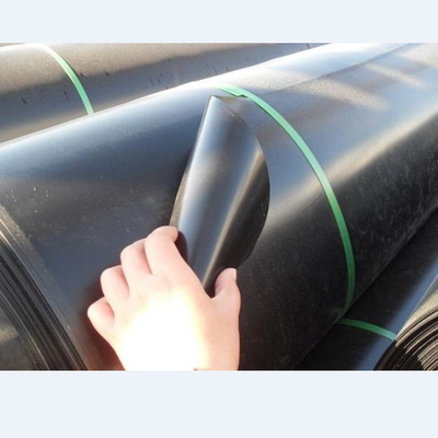 Karides Balık Besleme için Pürüzsüz Yüzey PVC Geomembran Astar Kalınlığı 0.2 ~ 3mm