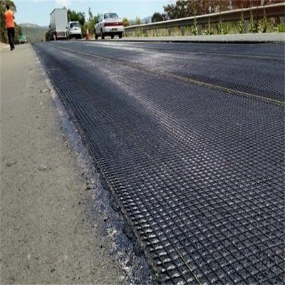 100g/m2-800g/m2 Warp örgü cam lifleri Geogrids Toprak tutma yapıları için en iyi çözüm